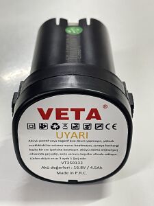 Veta VT-35 Yedek Akü 16.8 V. 4.5 Ah.