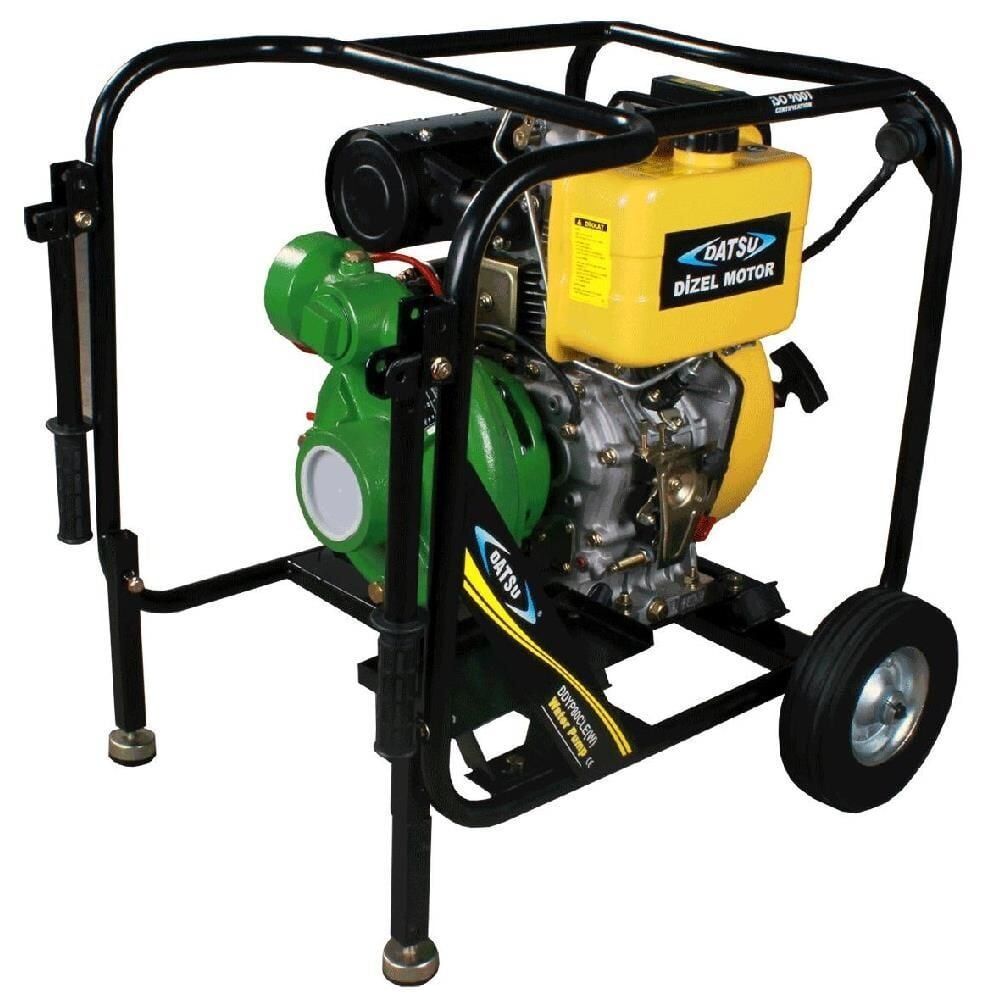 Datsu DDYP 80CLE 3'' Yüksek Basınçlı Dizel Su Motoru Marşlı 70 mt.