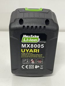 Max EMax Extra MX 8005 20 Volt 4 Amper Akülü Testere Aküsü