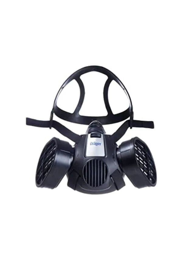 Drager X-Plore 3300 Yarım Yüz Gaz Maskesi + Abek1 A1B1E1K1 Filtre Set