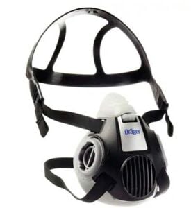 Drager X-Plore 3300 Yarım Yüz Gaz Maskesi + Abek1 A1B1E1K1 Filtre Set