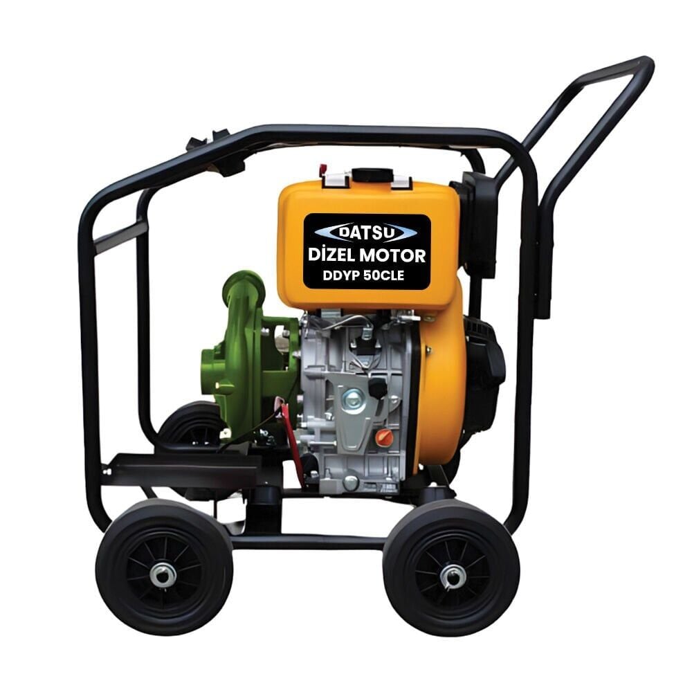 Datsu DDYP 50CLE 2'' Yüksek Basınçlı Dizel Su Motoru Marşlı 90 mt Yeni