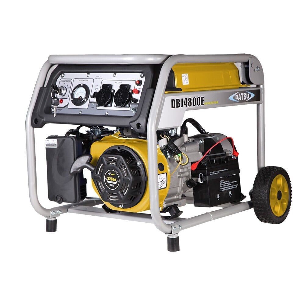 Datsu DBJ 4800E Benzinli Marşlı Jeneratör Monofaze