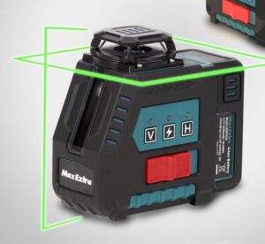 Max Extra MXP03G 360° Yataylı Çapraz Lazer Hizalama