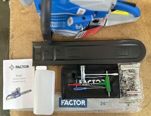 Factor FC50 Motorlu Testere 3.6 Hp 3.25 / 38 Diş