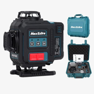 Max Extra MXP09G Lazer Hizalama Cihazı 3.7 V 5200 mAh Taşıma Çantalı