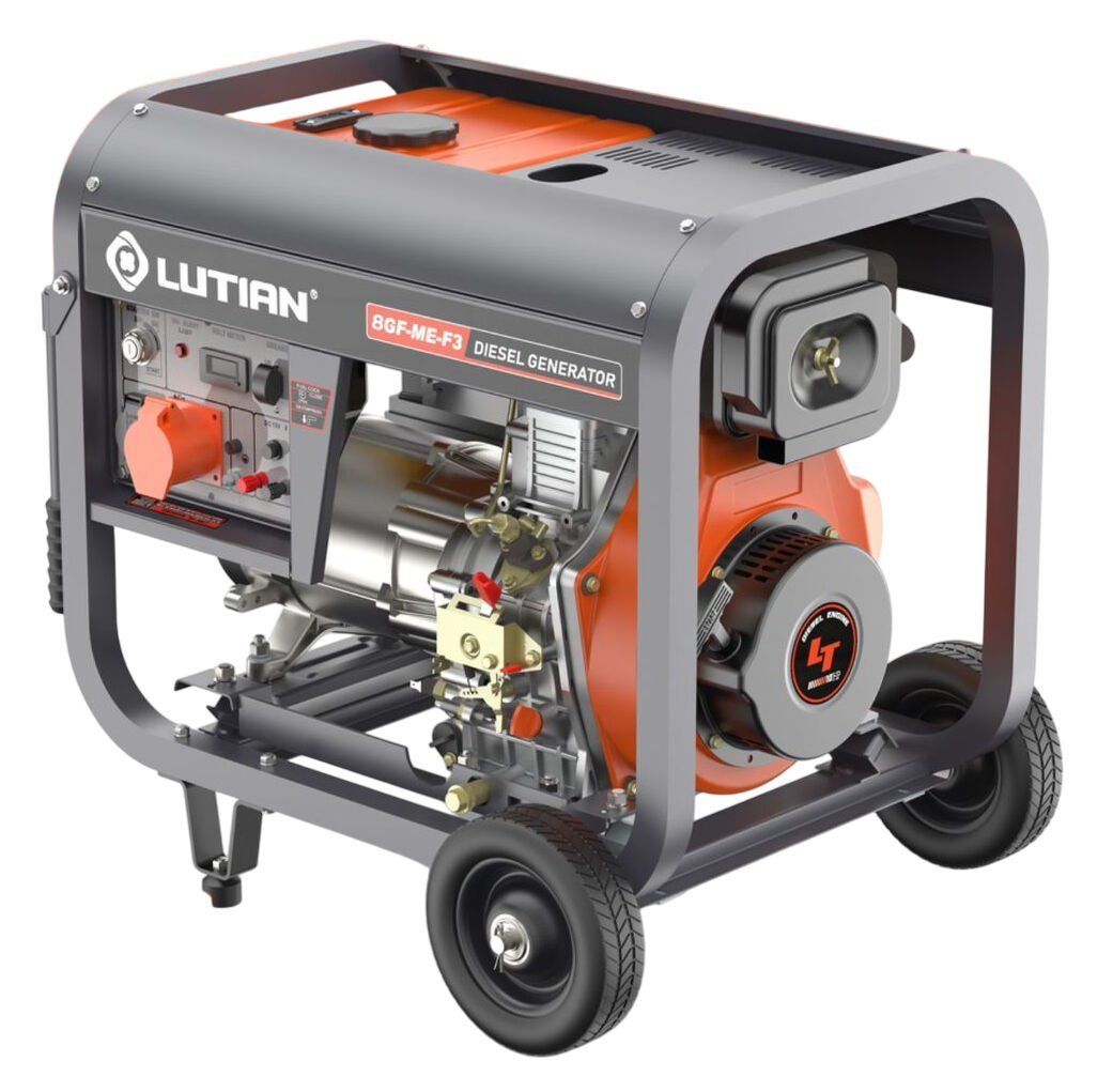 Lutian LT8GF-ME-F3 Dizel Jeneratör 10 kVA Monofaze Marşlı 12 HP