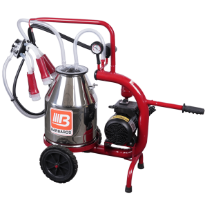 BARTECH C 30 İnek Sağım Makinesi Tek Sağım Kuru Paslanmaz Güğüm 30 lt. 240 cc