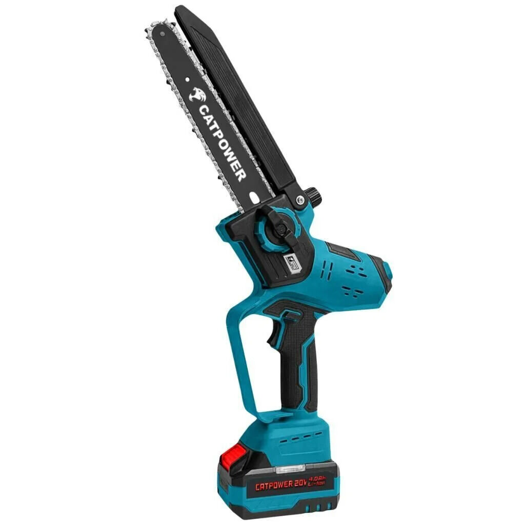 Catpower 1530 Kömürsüz Akülü Dal Budama Testeresi 20V 2x4 Ah Li-İon 20CM
