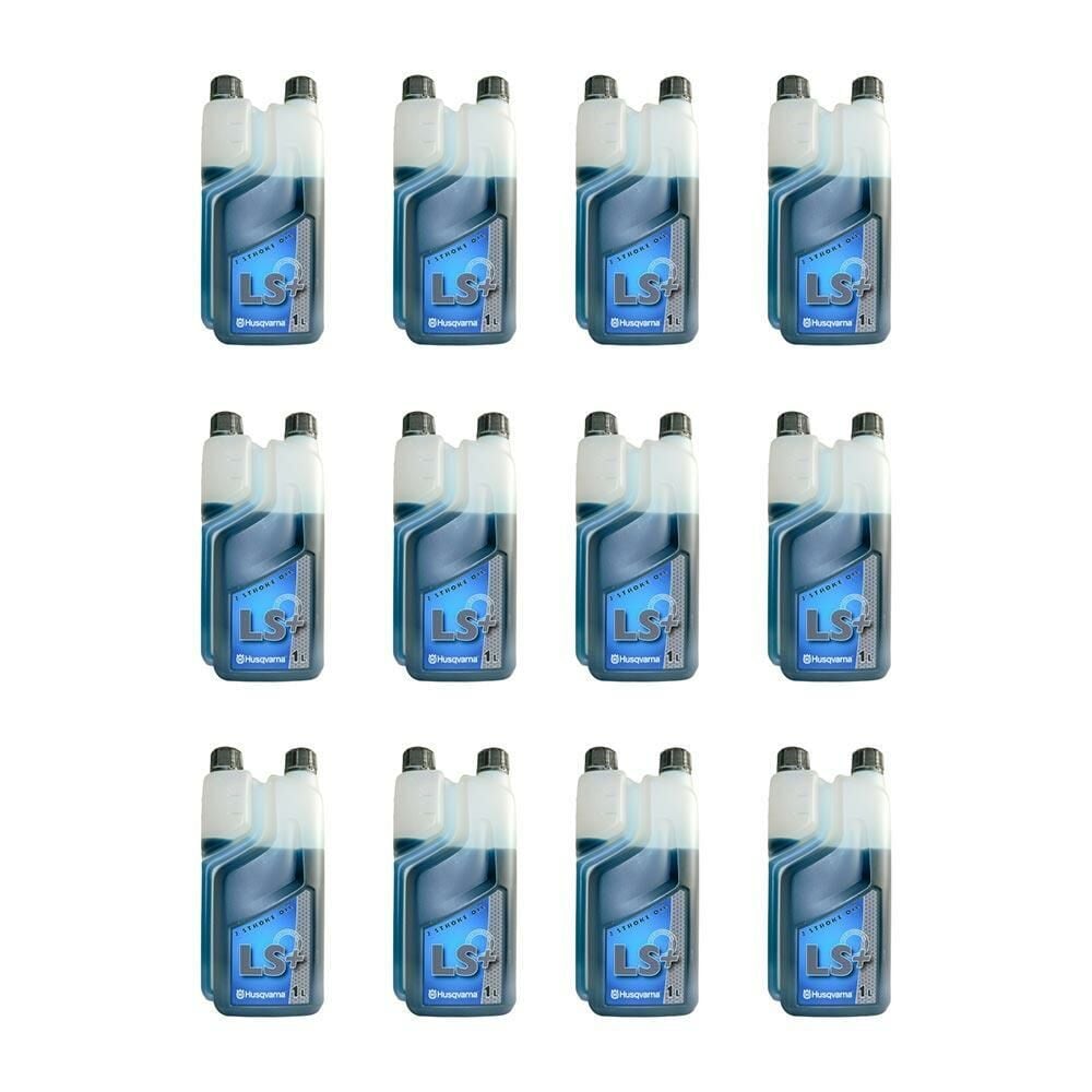 Husqvarna LS+ 2 Zamanlı Motor Yağı 1 LT Ölçekli 12 Adet
