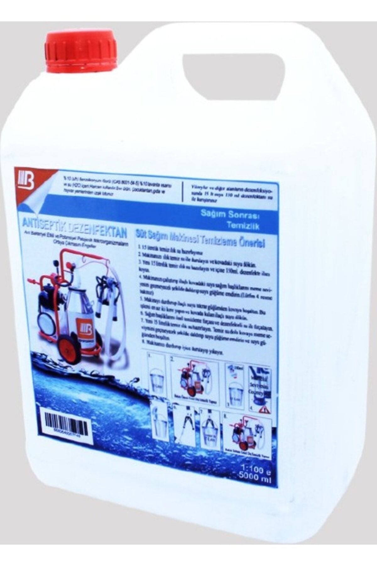 BARTECH Sağım Makinesi Temizleme Sıvısı 5 L