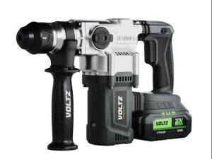 VOLTZ VZRH-20 20 Volt Akülü Kırıcı Delici 5.0 Ah Çift Akülü 3,5 kg