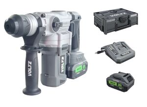VOLTZ VZRH-20 20 Volt Akülü Kırıcı Delici 5.0 Ah Çift Akülü 3,5 kg
