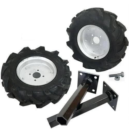 Yağmur Çapa Makinası Teker Takımı 4.00 X 80 27 mm Sabit Aks
