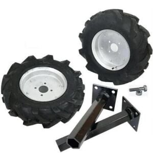 Yağmur Çapa Makinası Teker Takımı 4.00 X 80 27 mm Sabit Aks
