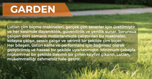 Lutian LM53S-180 53 CM 5in1 Şanzımanlı Benzinli Çim Biçme Makinesi