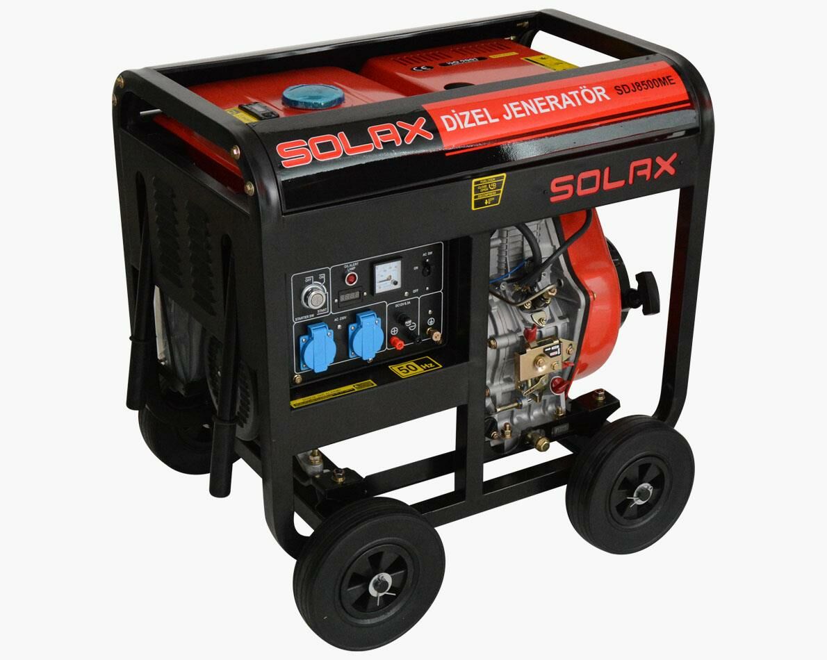 Solax SDJ8500ME Dizel Marşlı Jeneratör