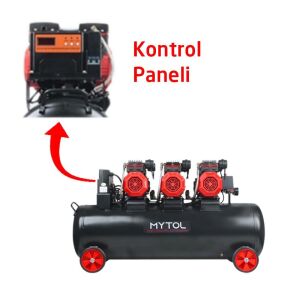MyTol 200 Lt 6 Hp Yüksek Hızlı Hava Kompresörü