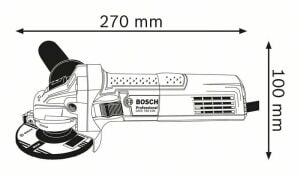 Bosch Professional GWS 750 S Devir Ayarlı Taşlama