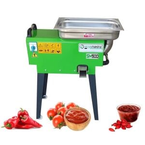 Yeşil Makina SM500 Salça Makinesi 220 V. 3 Hp.