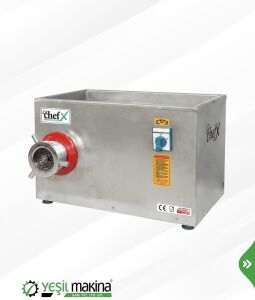 ChefX ByYeşil Makina Profesyonel Et Kıyma Makinesi 12 No 0,5 Hp