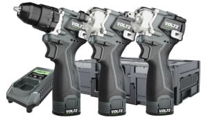 VOLTZ Voltz VZ16-3KIT 16.8V/2Ah. Somun Sıkma/Darbeli Vidalama/Darbeli Matkap 3'lü Set