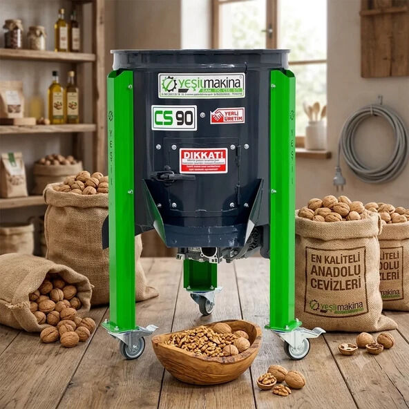 Yeşil Makina CS 90 Ceviz Soyma Makinesi