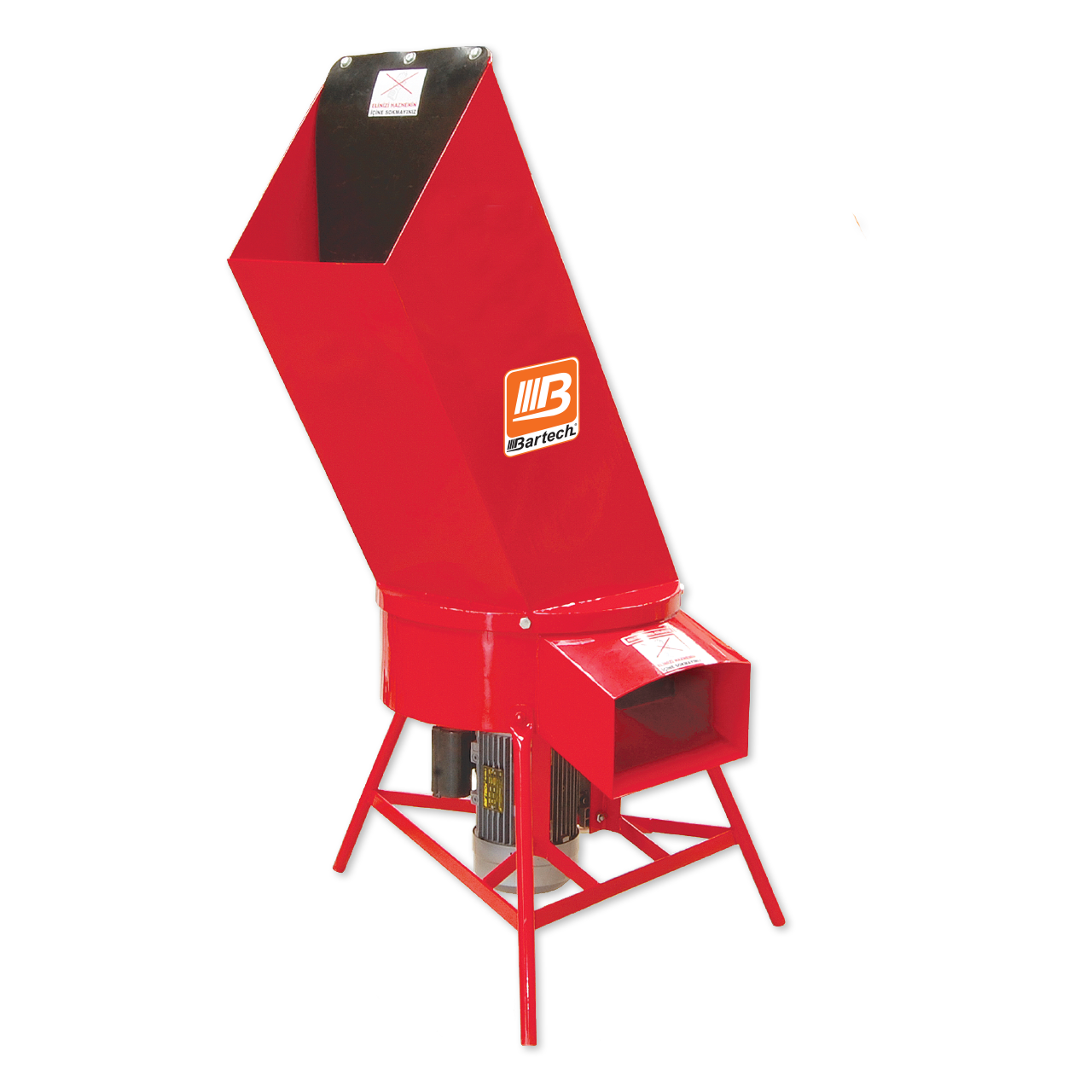 Bartech Kuru Ot ve Sap Parçalama Makinesi 220 V. 4 HP