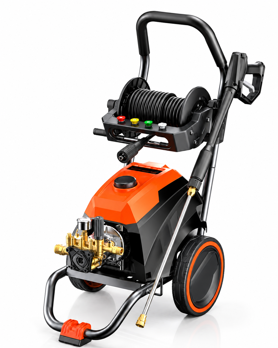 Lutian LT802G-3300C 3300 W. 210 Bar Yüksek Basınçlı Yıkama Makinesi