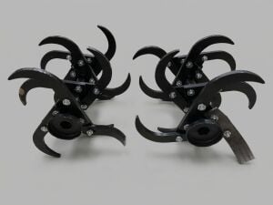 Çapa Makinesi 27 mm Kazma Tipi Çapa Bıçak Takımı 4 Sıra