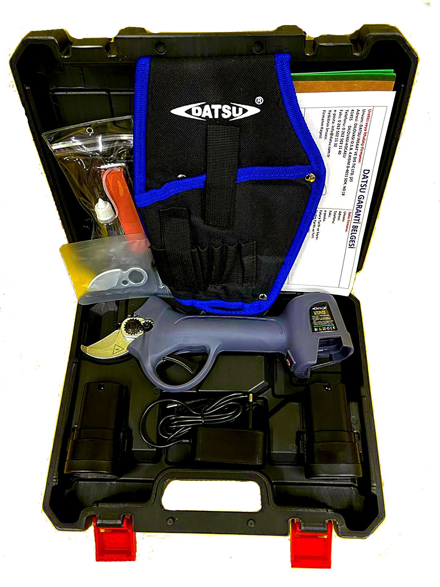 Datsu WS-032 Akülü Budama Makası 32 mm. 16.8v-2.6a