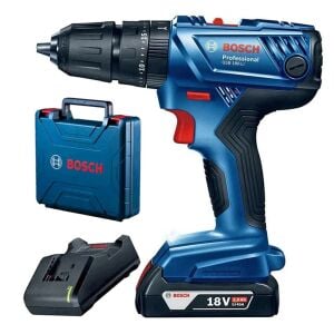 Bosch Professional GSB 180 Li 18V 2Ah Tek Akülü Darbeli Matkap - 06019F8309