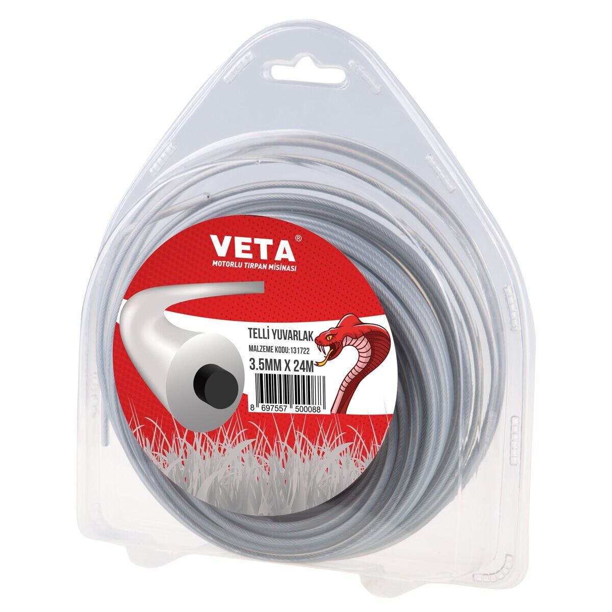 Misina Veta Pro 3.5 mm Yuvarlak Telli 24 mt