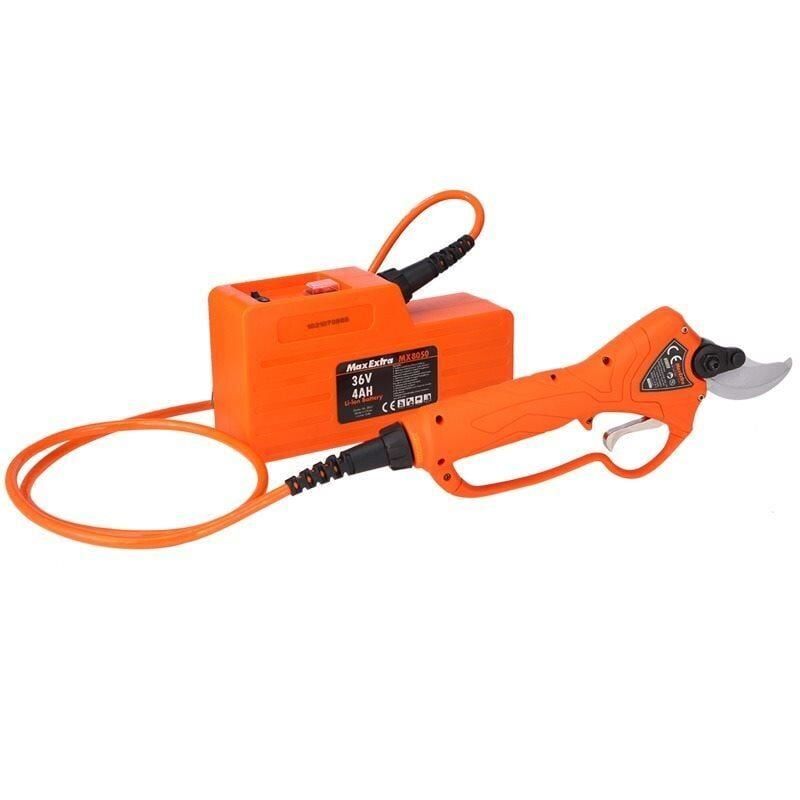 Max Extra MX8050 Akülü Budama Makası 40mm 36 V. 4 Ah