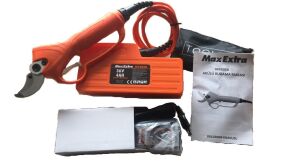 Max Extra MX8050 Akülü Budama Makası 40mm 36 V. 4 Ah