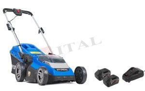 Hyundaı HYM38Lİ Akülü Çim Biçme 2 x 4 Ah Çift Akü