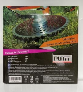 Platt Elmaslı Tırpan Testeresi 255 mm 40 Diş