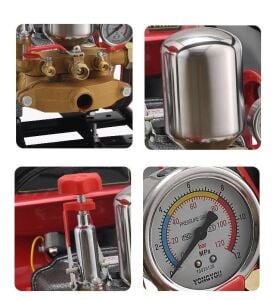 Benzinli Portatif İlaçlama 7 Hp Motor 30 Luk Pompa