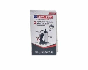 Bay-tec Mini Akaryakıt Pompası 12 Volt 38 mm