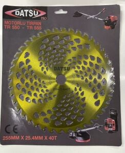 Datsu Elmaslı Tırpan Testeresi 255 mm 40 Diş