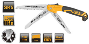 İngco hfsw1808 Budama Testeresi 180 mm Katlanır