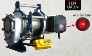 Max Extra 500-1000 Kg Elektrikli Vinç 220 V.