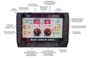 Hanker Elektrik MIG 200 S İnverter 220 Volt Çanta Gazaltı Kaynak Makinası
