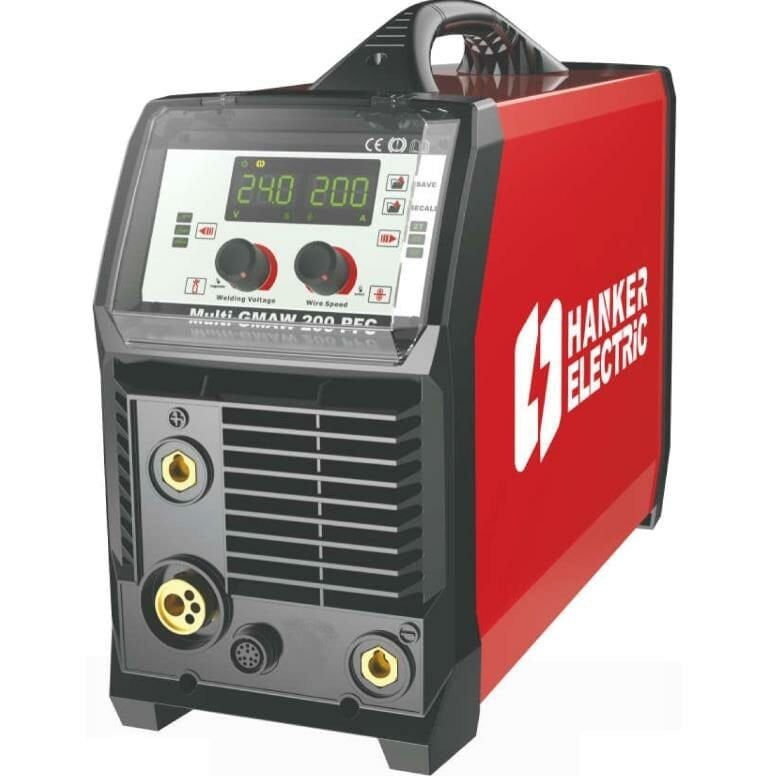 Hanker Elektrik MIG 200 S İnverter 220 Volt Çanta Gazaltı Kaynak Makinası ( Gazlı-Gazsız )