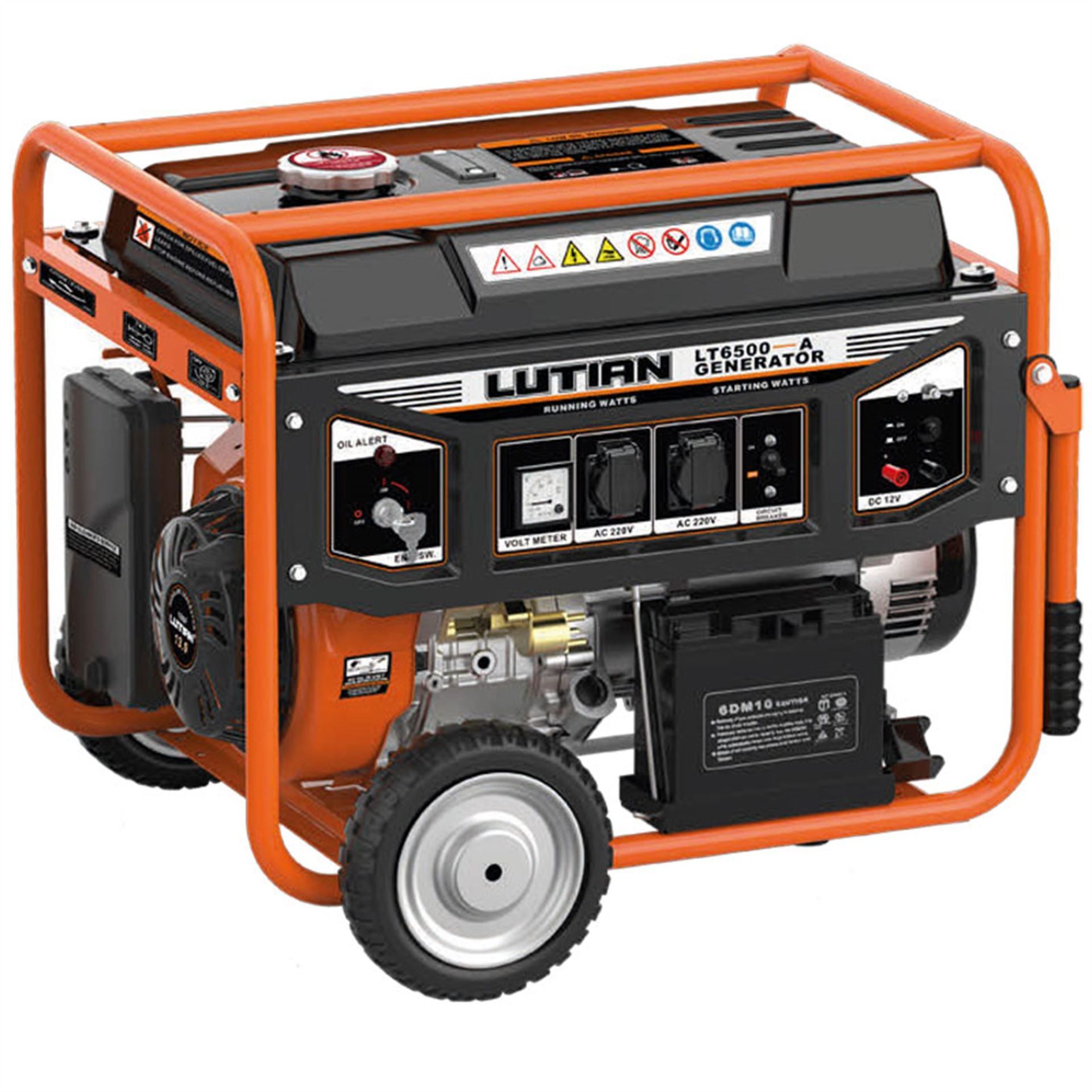 Lutian LT6500EN-4 Benzinli Jeneratör 5.5 Kw Marşlı 220 V.